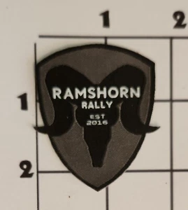Parche Ramshorn Rally Tejido Coser Escudo Oveja Cimarrón Uniforme Disfraz Upcycle - Imagen 1 de 1