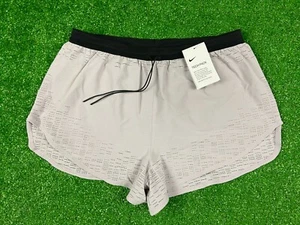 SZ XL | Nike Tech Pack 2 in 1 Reflective Running Shorts Gray | CJ9905-020 - Picture 1 of 5