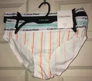 Calvin Klein Bikini /Panty/ Underwear Women’s 3Pair Multi Color Size Small NWT - Picture 1 of 6