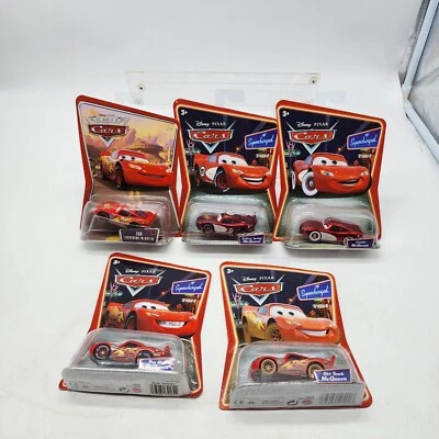Lot Of 5 Lightning McQueen Disney Pixar Cars Supercharged Diecast NEW Free Shipp - Image 1 of 4