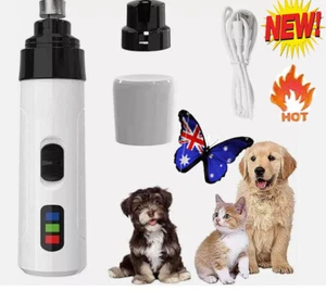 Dog Nail Grinder for Small, Medium and Large pets,Ultra Silent Recharge ZV - Picture 1 of 16