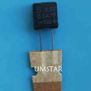5pcs 5.5V 0.047F DA5R5473 Supercondensatore Condensatore KORCHIP 10.5*9.5*5*5 #A6-9 - Foto 1 di 4