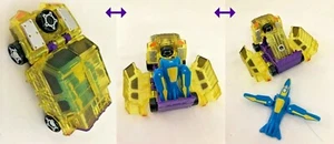 [TURNING MECARD]JET Transformable Car Korea Animation TV Figure+2card  - Picture 1 of 9