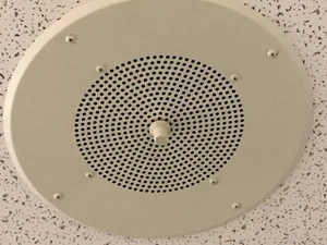 Bogen 8" Ceiling Speaker S86-T725 Complete with Grill and Mounting Frame - Picture 1 of 4