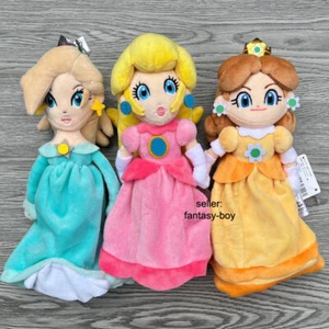 3Pcs Princess Peach Rosalina Daisy Super Mario Bros Plush Stuffed Toy Soft Doll - Picture 1 of 12