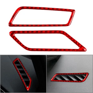 Dashboard Air Vent Outlet Cover Trim Red Fit Volkswagen Golf 8 MK8 2021-2023 RHD - Picture 1 of 7