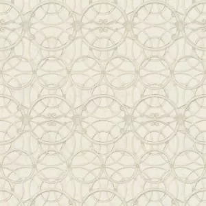Profhome 370493-GU Barock Tapete Ornament schimmernd creme gold weiß 7,035 m2 - Picture 1 of 6