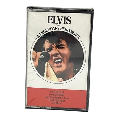BRAND NEW SEALED Elvis Presley Cassette Tape A Legendary Performer Volume  1 - Image 1 of 3