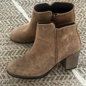 ECCO SHAPE 55 LEATHER ANKLE BOOT size EU 39/US 8-8.5 - Picture 1 of 5