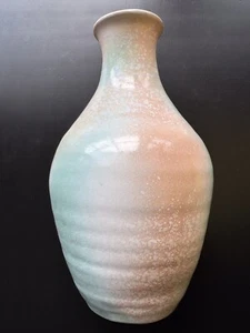 Vintage Handarbeit Keramik Wandvase mit Signatur - Bild 1 von 6