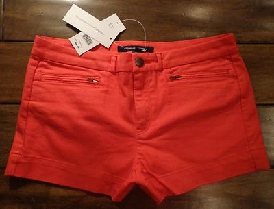 FRENCH CONNECTION HACHI PANTALONES CORTOS VAQUEROS COLOR 64 ROSA VIBRANTE TALLA 8 NUEVOS CON ETIQUETAS Foto 1 de 4