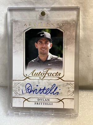 2021 Upper Deck Artifacts Auto Facts Dylan Frittelli #A-DF Rookie Auto RC - Image 1 of 2