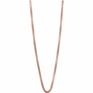 BERING Kette für Charm Beads 45 cm lang Mesh Halskette Strickoptik Farbe rotgold - Bild 1 von 2