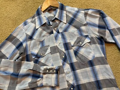 Vintage Sundance Made in USA Country Western Shirt Pearl Snap Rodeo Cowboy MT - Image 1 of 4