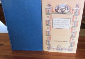 Libro común de un editor de caballeros ~ John Murray. HbDj 1996 aquí en MELB - Imagen 1 de 12