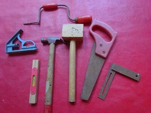 TOY SET--7 ITEMS--APPROX. 50 YEARS OLD--FREE POSTAGE - Picture 1 of 24