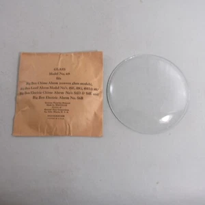 Reloj de cristal convexo redondo de repuesto de 4 1/4" para despertadores Big Ben - Imagen 1 de 3