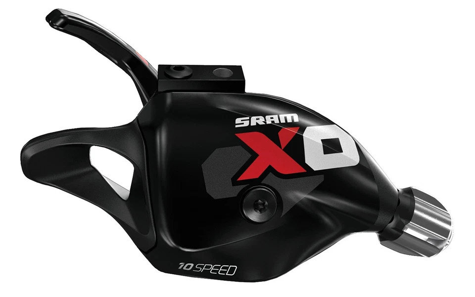 SRAM X0 Trigger Shifter for 10-Speed Systems, Red, 3x10-Speed Set - Image 1 of 1