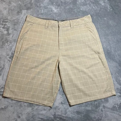 Pantalones cortos para caminar O'NEILL elásticos a cuadros con panel de ventana para hombre talla 34 Foto 1 de 4