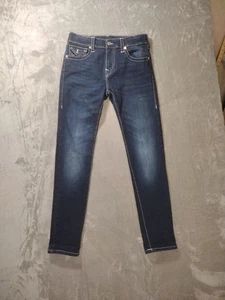 True Religion Rocco Relaxed Skinny Jeans Flap Pocket 32x32 EUC - Picture 1 of 12