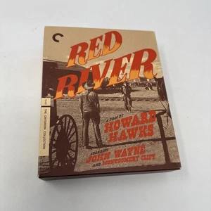 Red River Criterion Collection Blu-ray DVD 4 Disc Box Set mit Buch John Wayne - Bild 1 von 7