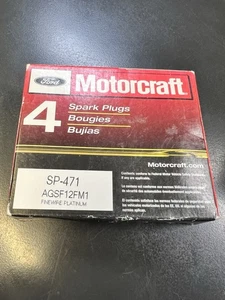 (QTY 4) Motorcraft SP-471 Spark Plugs Fits Ford, Lincoln And Mercury Vehicles - Picture 1 of 1