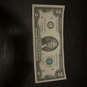 2013 2 Dollar Star Federal Reserve Note ××low Serial Number - Picture 1 of 2