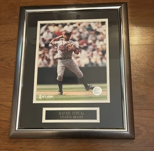 Rafael Furcal Atlanta Braves 13x16 Passepartout & Rahmen Foto - Bild 1 von 4