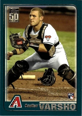 2021 Topps Archives - 2001 Topps Daulton Varsho #221 (RC) - Image 1 of 2