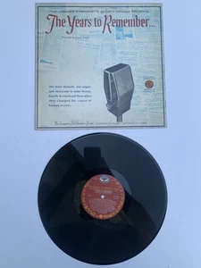 The Years To Remember - Vinyl LP 1966 Longines Symphonette * Radiosendungen - Bild 1 von 2