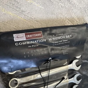 Craftsman USA 14-teiliges SAE "Super Tuff" extra langes Kombi-Set: 3/8-1 1/4", 9#4496 - Bild 1 von 14