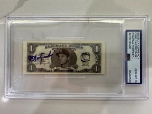 Carl Yastrzemski Signed Novelty Currency PSA/DNA Certified Auto Grade Gem Mint! - Picture 1 of 6