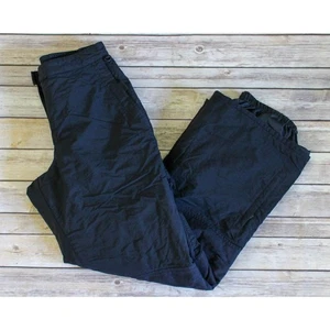 Pantalones de esquí de punto negro para mujer medianos negros resistentes al agua nieve nailon - Imagen 1 de 5