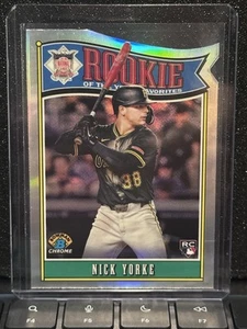 Nick Yorke ROY-14 Diecut Refractor ROTY Bowman 2025 RC Rookie Prospect Pirates - Picture 1 of 2