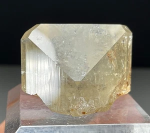 GEM TOPAZ WITH FLUORESCENT HYALITE OPAL FROM KLEIN SPITZKOPJE, NAMIBIA - Picture 1 of 9