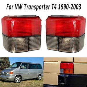 2 luci posteriori rosse nere per VW Transporter IV autobus + scatola T4 1990-2003 DHL - Foto 1 di 9