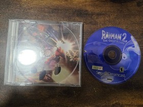 Authentic Rayman 2: The Great Escape for Sega Dreamcast With Case No Manual