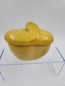 Frankoma Pottery Sugar Bowl # 4B Yellow - Picture 1 of 14