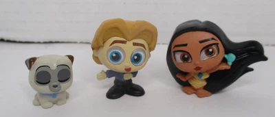 Disney Doorables Pocahontas Capitán John Smith y Squishalots Percy Lote 3 Foto 1 de 4