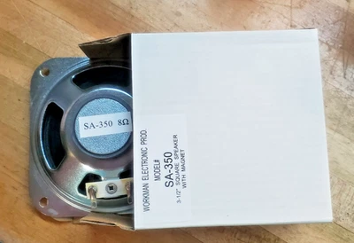 ALTAVOZ DE REPUESTO REDONDO RADIOAFICIONADO WORKMAN SA-350 CB 3-1/2" Foto 1 de 4