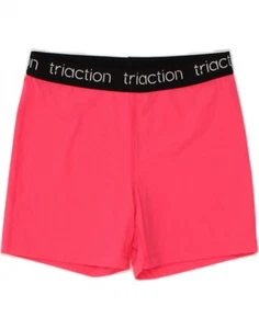 Pantalones Cortos Deportivos TRIUMPH Mujer Gráficos Reino Unido 12 Medianos Rosa Bloque de Color CC49 - Imagen 1 de 3