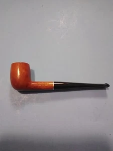 WOODMERE DELUXE ITALY  UNSMOKED Small Billiashape.Round Metal Shank in walnut .  - Picture 1 of 13