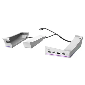 Für SLIM Konsole Horizontal Aufbewahrungsständer Tragbar mit 4 USB Ports RGB 1473 - Bild 1 von 10