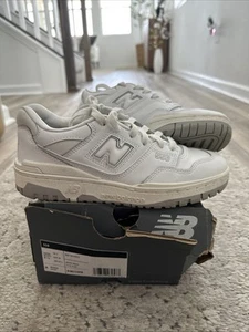 Size 5.5 - New Balance 550 White Grey - Picture 1 of 6