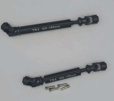 TRX-4 Front & Rear Heavy-Duty CVD-Drive Shaft Metal for TRAXXAS 1/10 Crawler