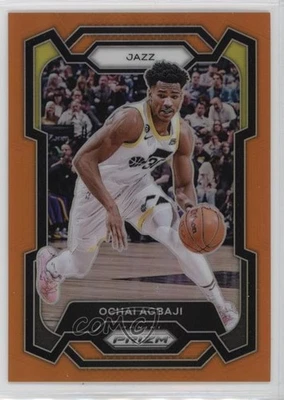2023-24 Panini Prizm Orange Prizm /49 Ochai Agbaji #92 - Image 1 of 2