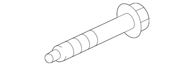 Genuine Volkswagen Lower Control Arm Mount Bolt N-108-834-01 - Image 1 of 2