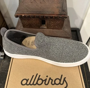 NUOVE ALLBIRDS Scarpe Sdraio Albero Slip On Grigio Uomo Tg 14 All Birds - Foto 1 di 9