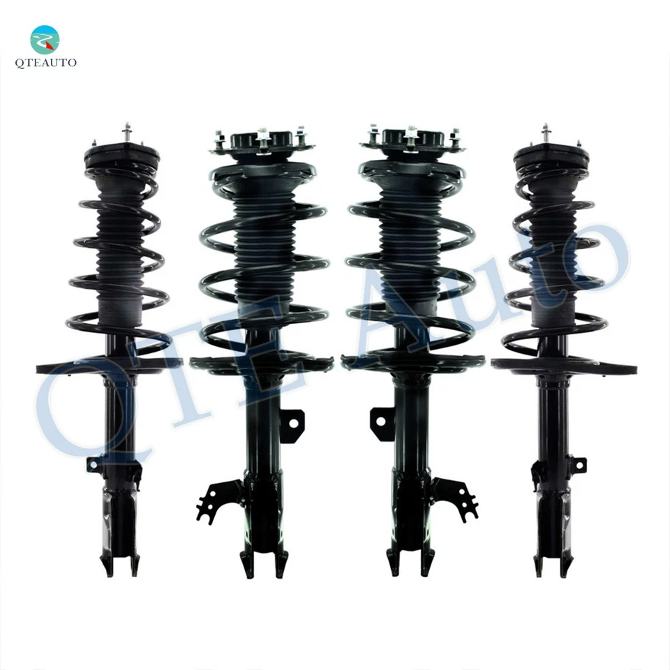 Juego de 4 muelles helicoidales completos rápidos delanteros-traseros para Lexus Es300h 2013-2018 Foto 1 de 4