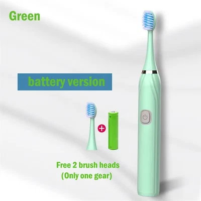 成人声波电动牙刷杜邦软刷毛IPX7防水超声波  — 第 1/4 张图片